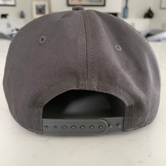 Buell Surf Flat Bill Bones Army Cotton Hat Grey Blk Wht Embroidered Graphics OS - Picture 3 of 7